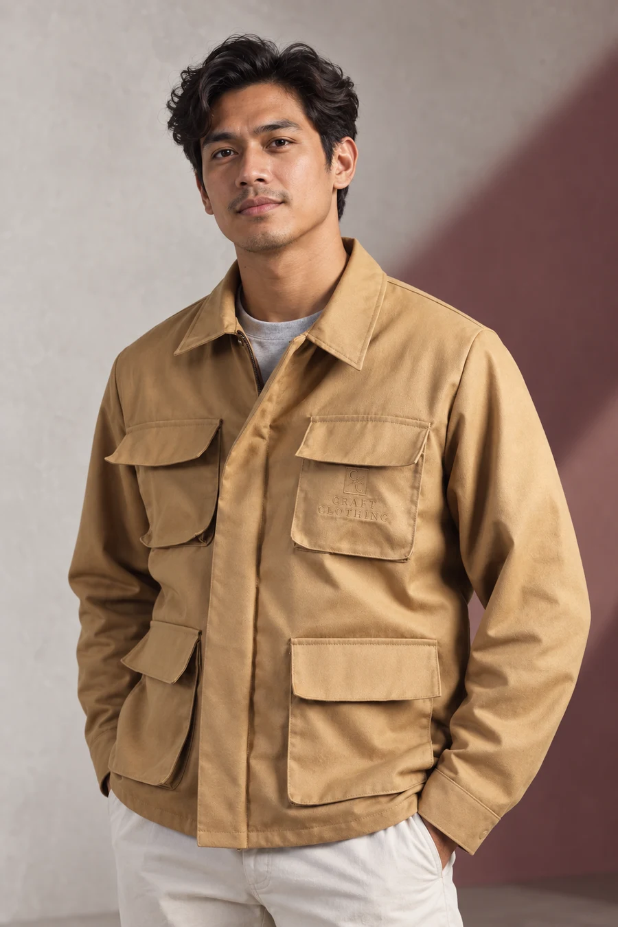 Editorial interpretation of Craft’s jackets collection